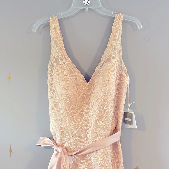 Lace Bridesmaid Dress - Picture 2 of 7